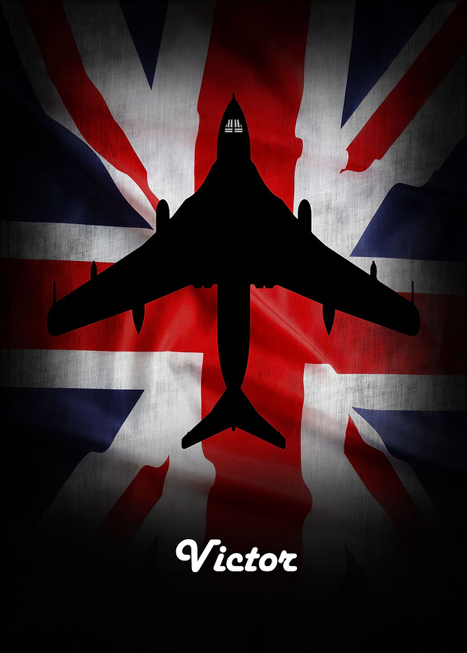 Royal Air Force Handley Page Victor Union Jack