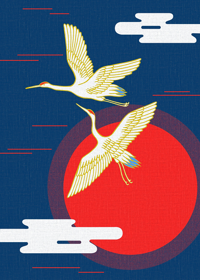 Japanese Cranes