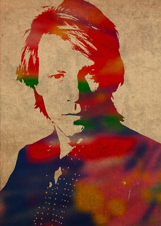 Jon Bon Jovi Watercolor Portrait
