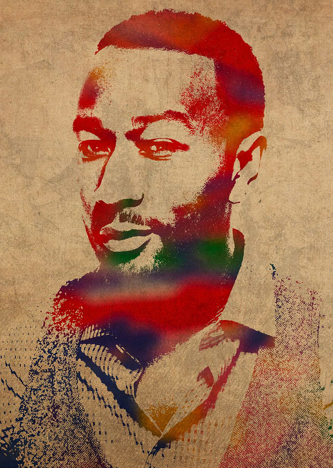 John Legend Watercolor Portrait