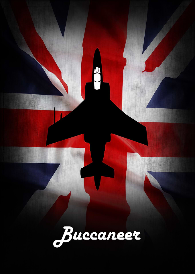 Blackburn Buccaneer Union Jack Flag