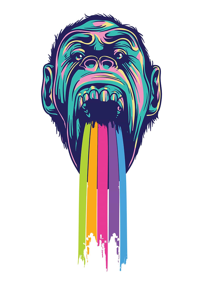Rainbow Ape