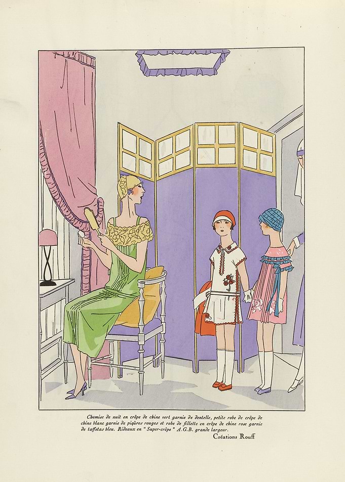 Vintage Fashion Illustration