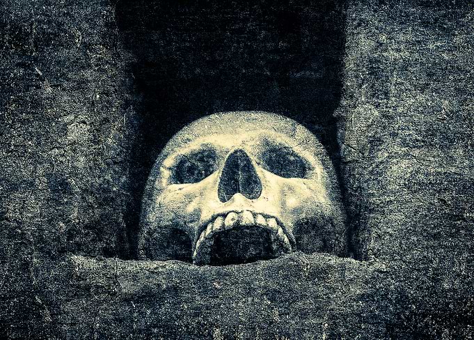 Pagan Shrine Skull