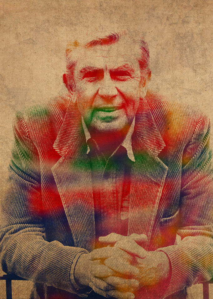 Andy Griffiths Watercolor Portrait