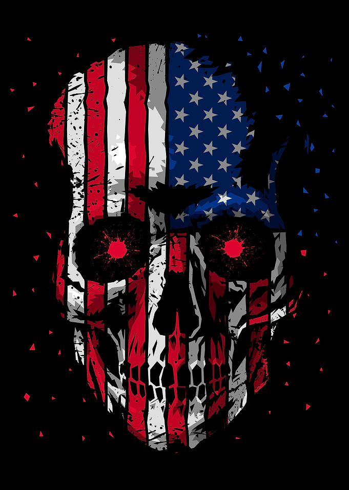 Skull flag