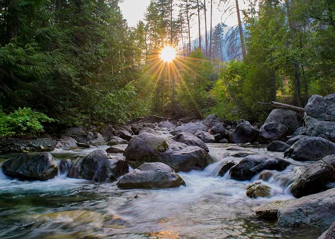Hidden Creek at Sunset