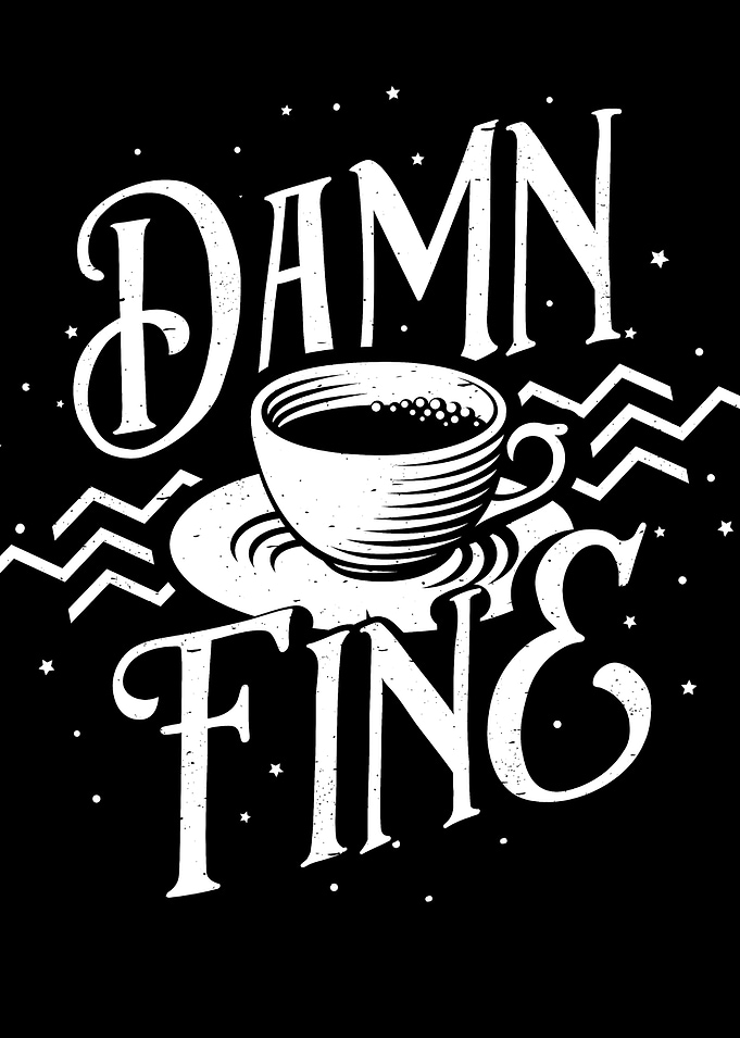 Cooper Approved Coffee Sign