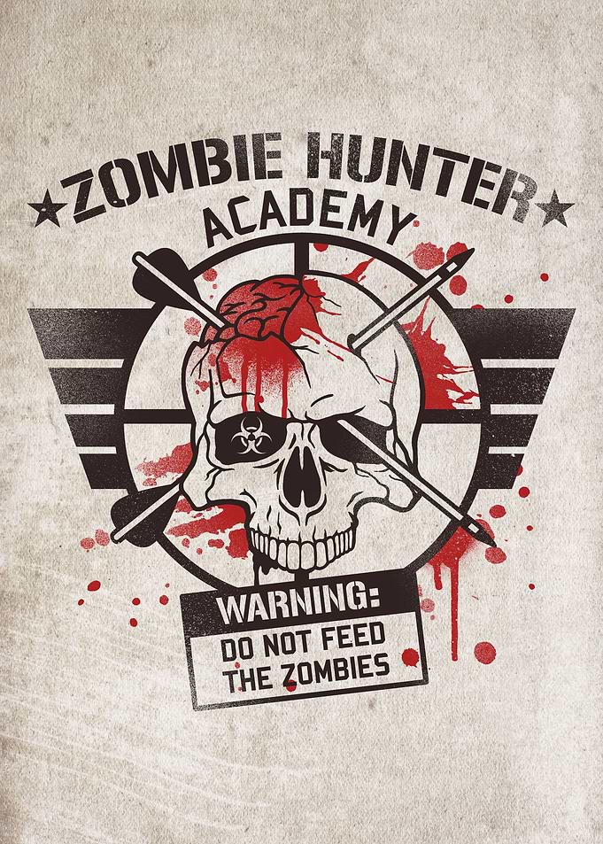 Zombie hunter academy, Warning: Do not feed the zo