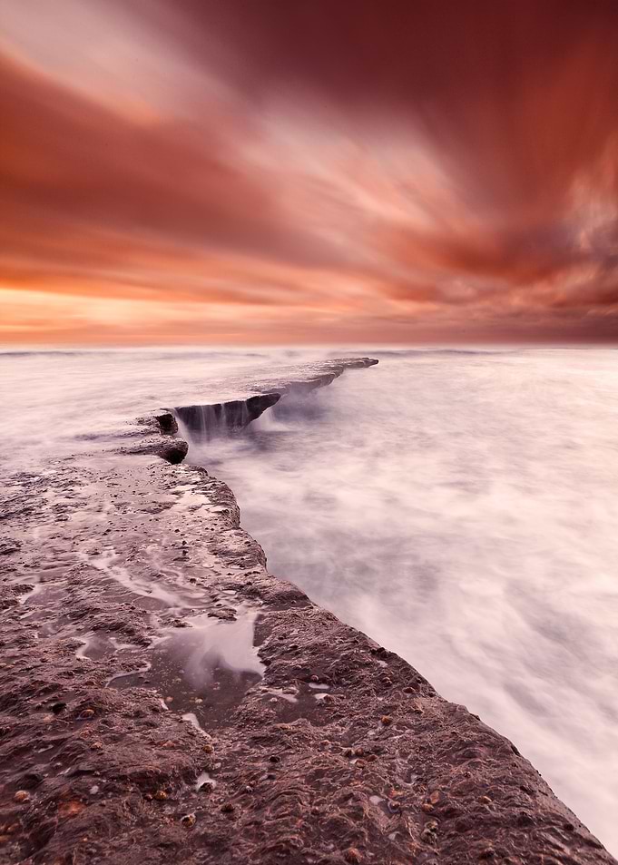 The edge of earth