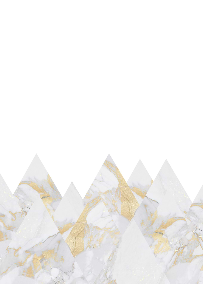 golden marble mountains