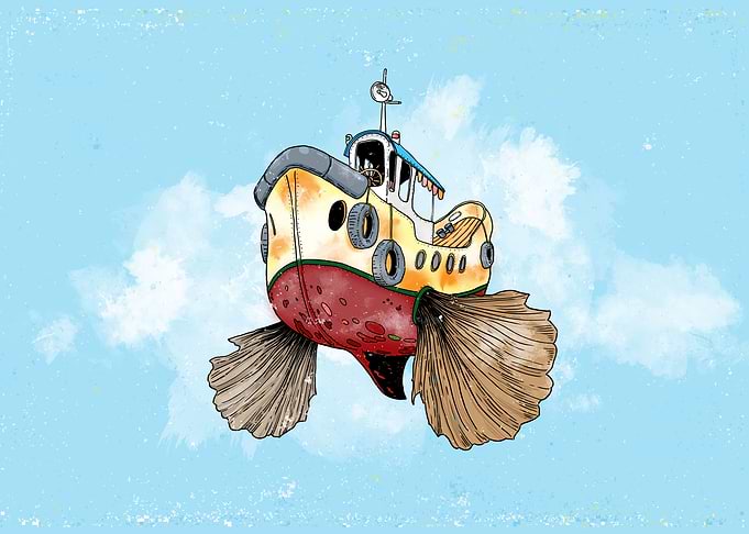 Flying ship