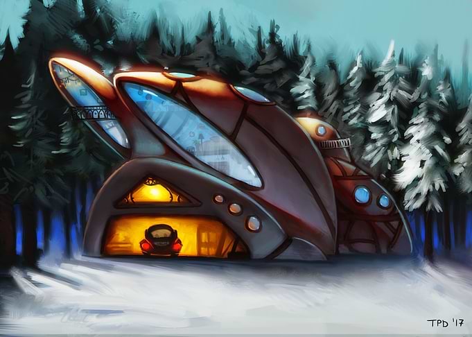 Mountain villa