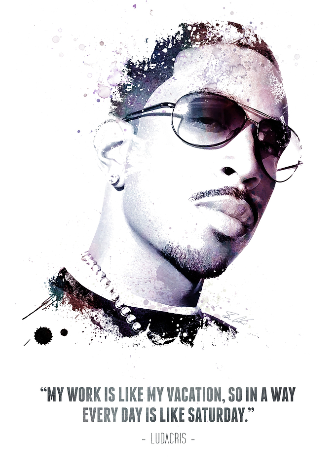 The Legendary Ludacris and his quote.