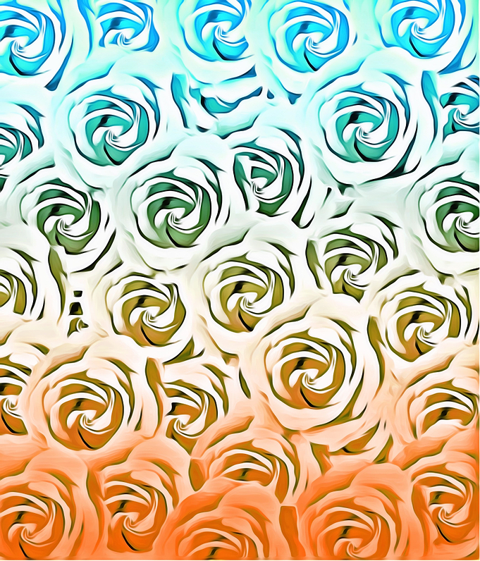 blooming rose pattern texture abstract background