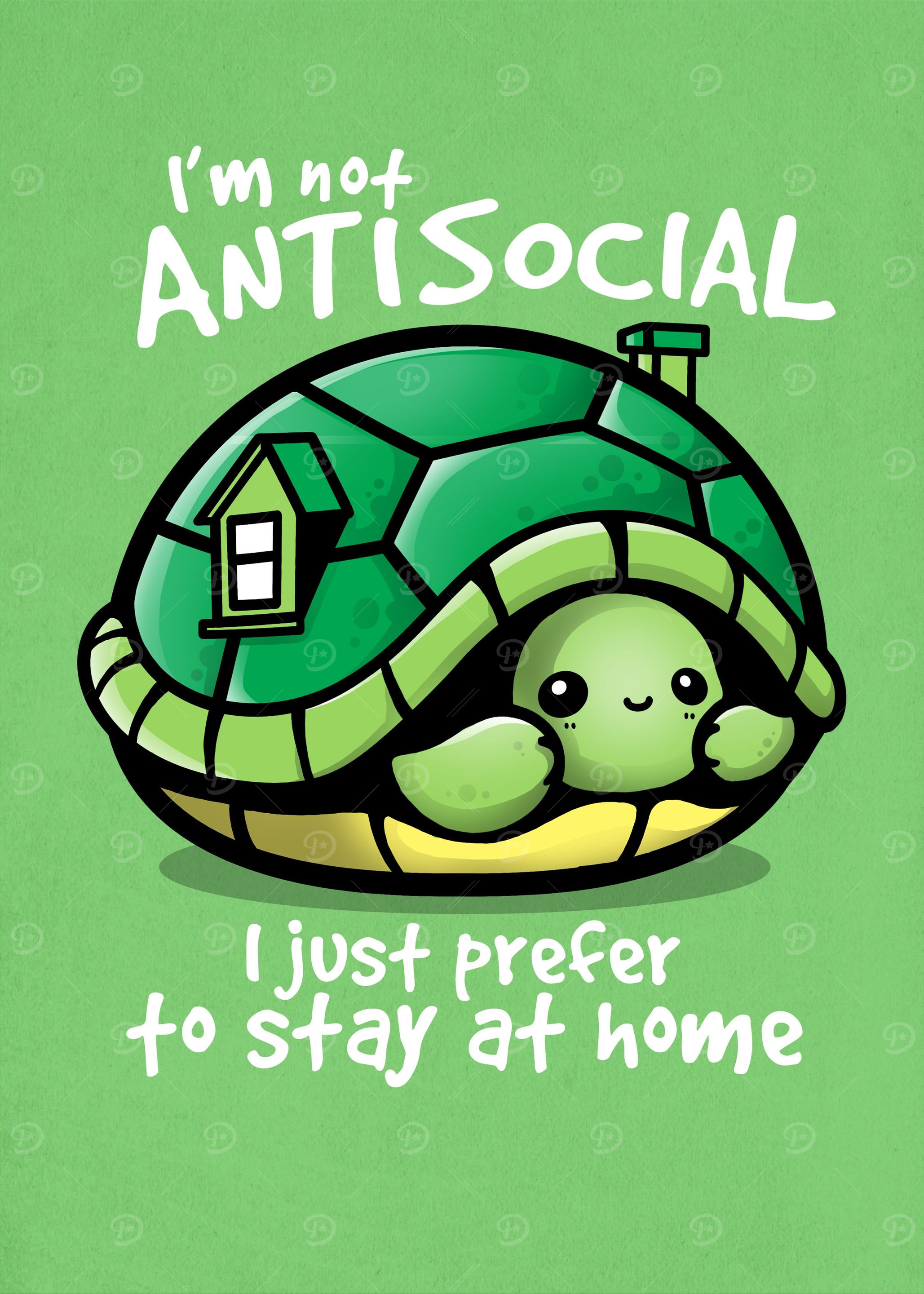 I'm not antisocial, I just prefer to stay at home