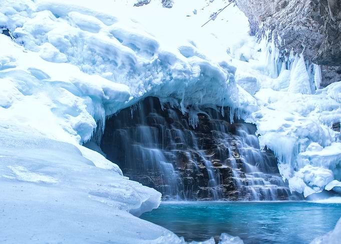 Upper Waterfalls of Johnston Canyon Banff