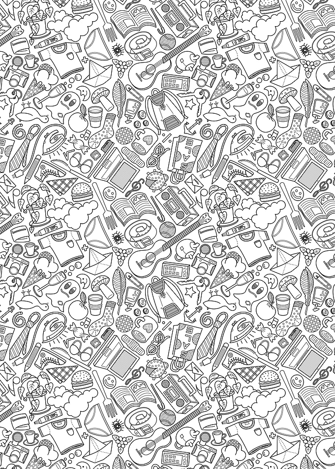 Doodles (white)