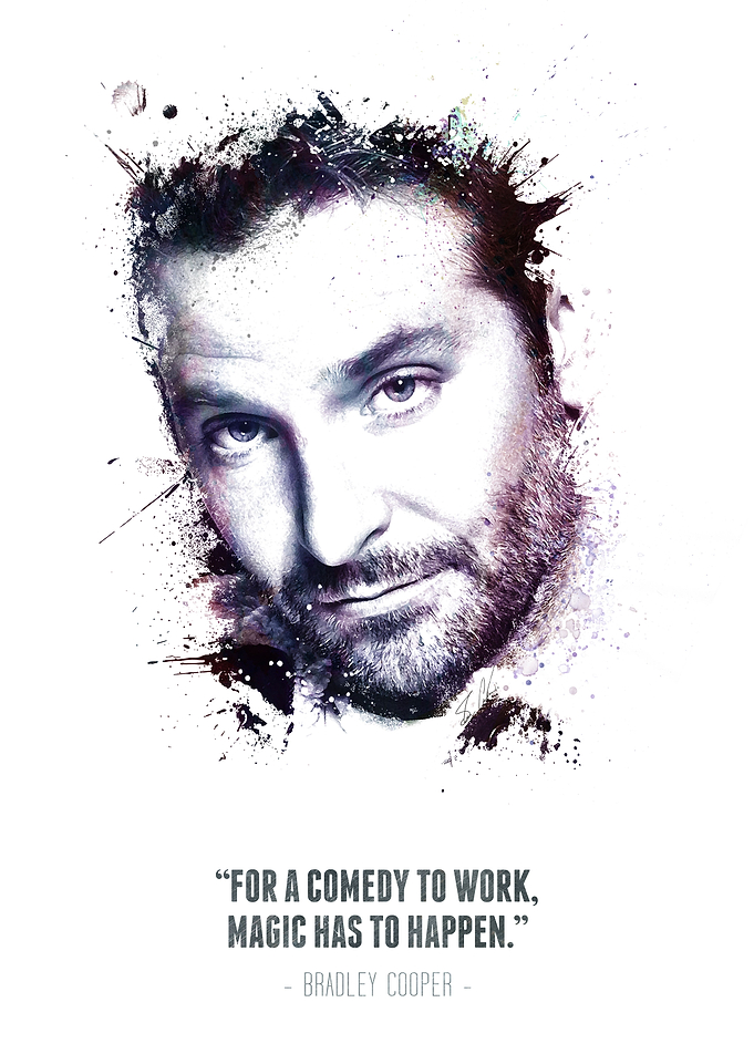 The Legendary Bradley Cooper and his quote.