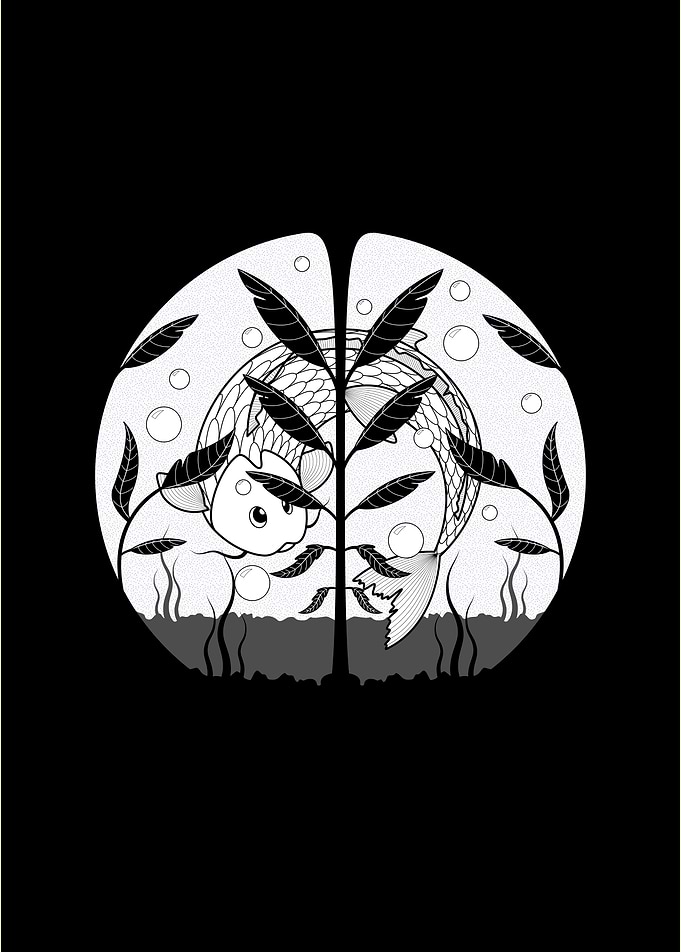 Aquarium (black and white)