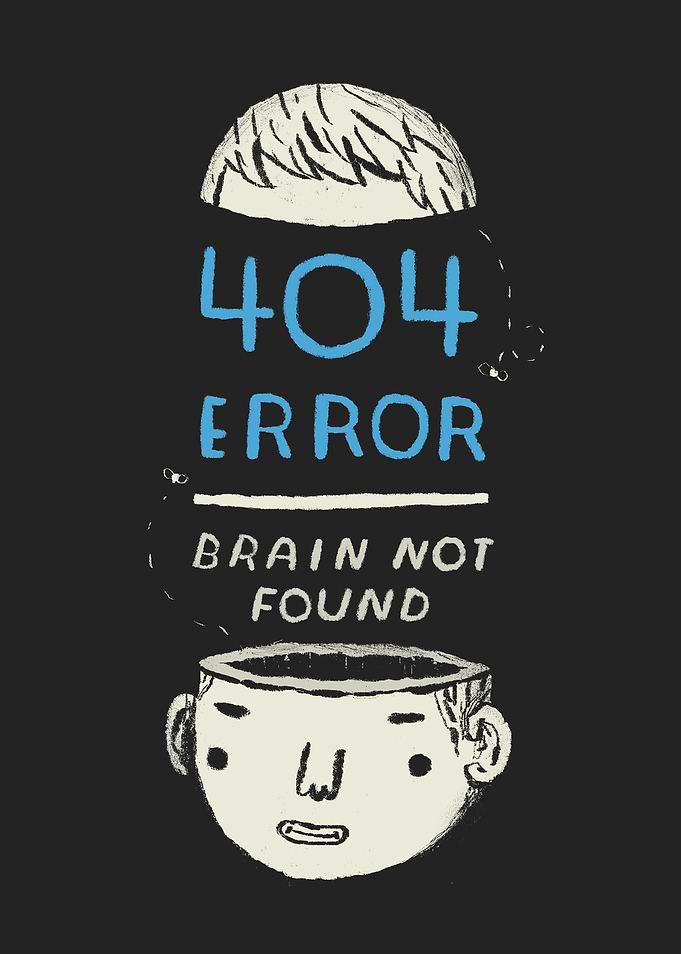 404 error- brain not found!