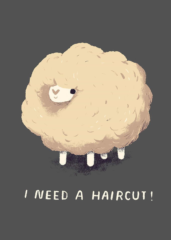 i need a haircut!