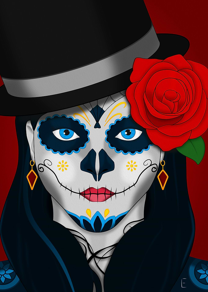 Dia de los Muertos Portrait