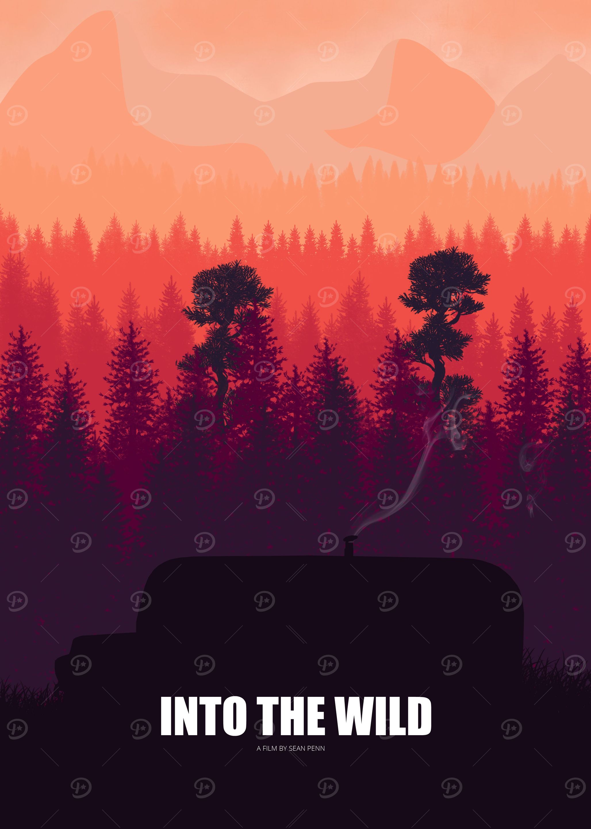 Into the Wild - Minimal Movie Fanart alternative