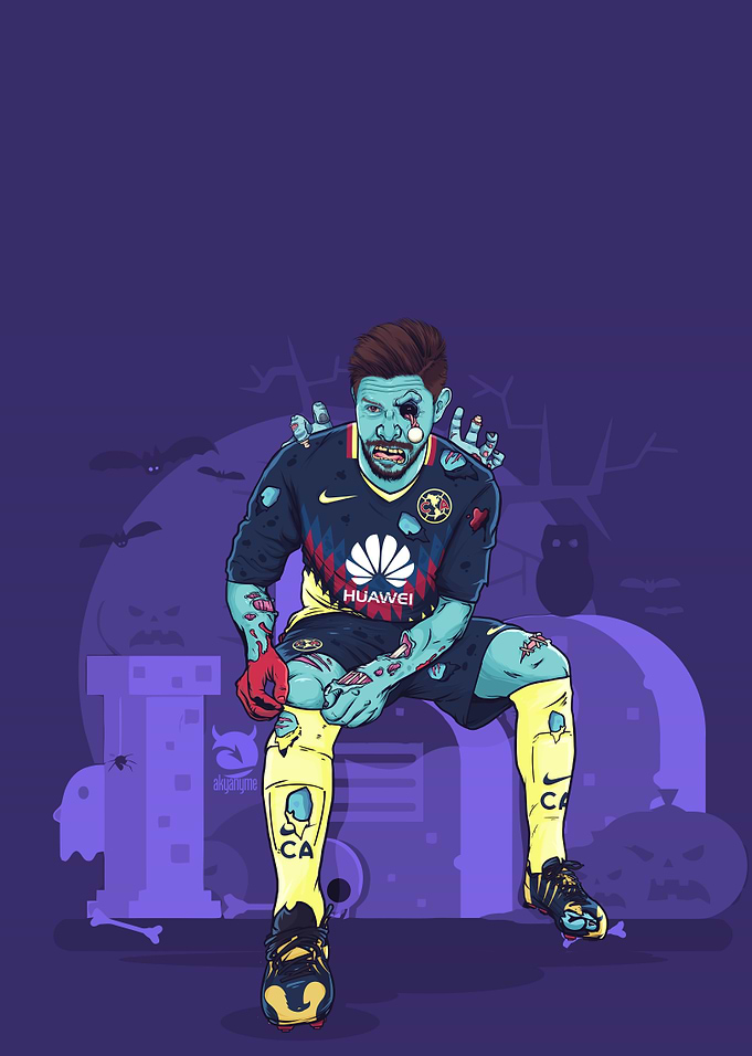 Halloween Zombie Oribe Peralta