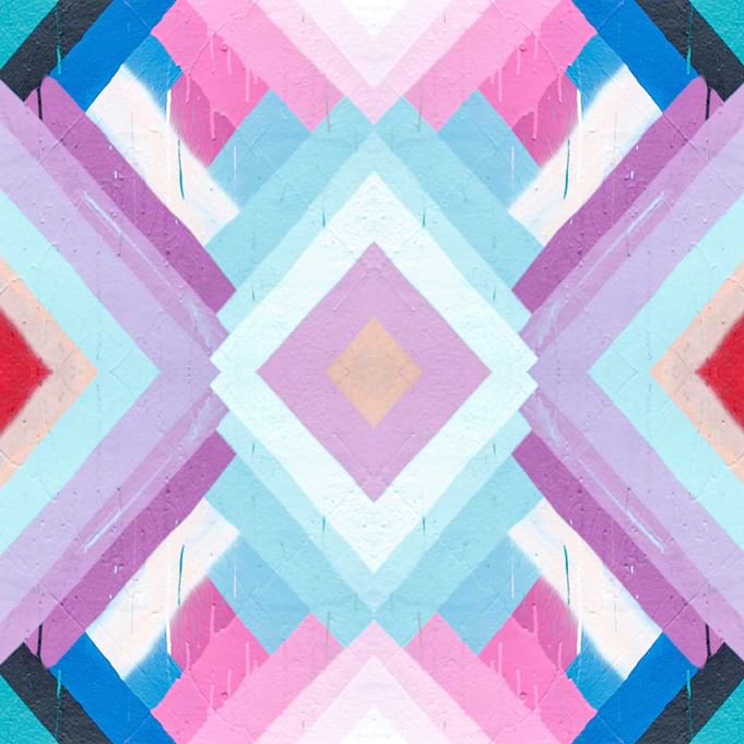 drip geometric pattern