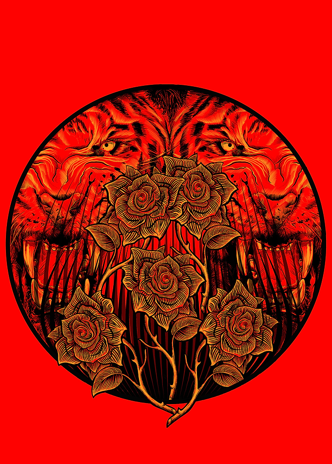 tigers & roses