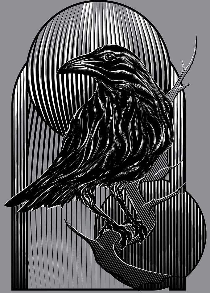 the crow messenger of kingdoms