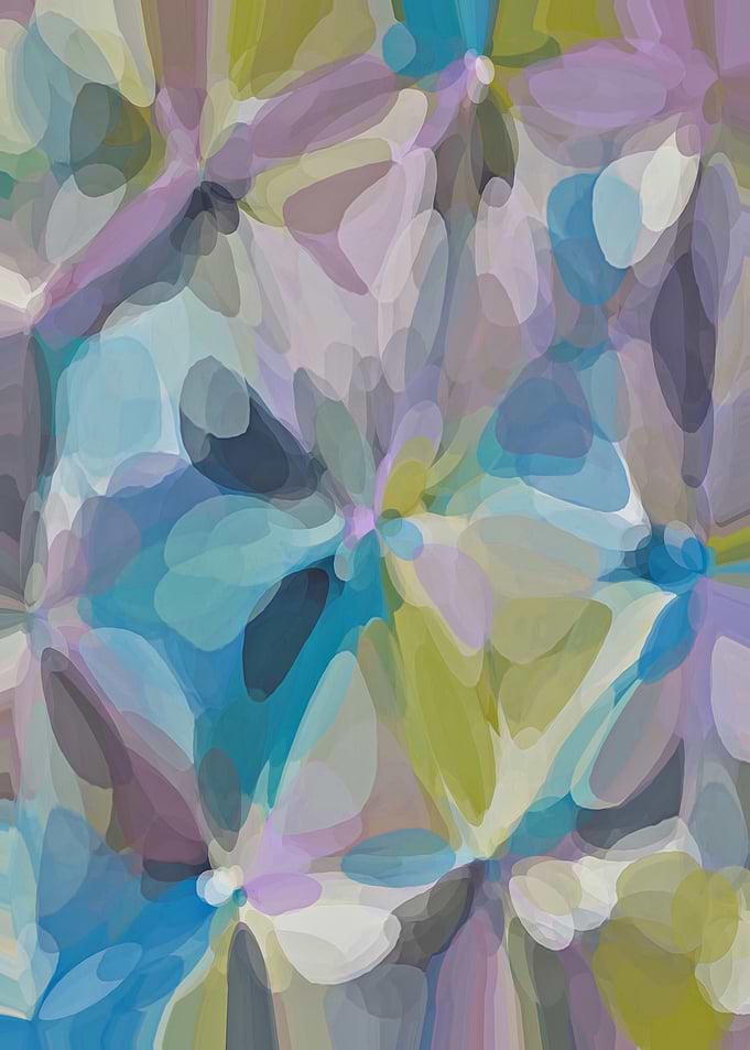 circle pattern abstract background in blue purple