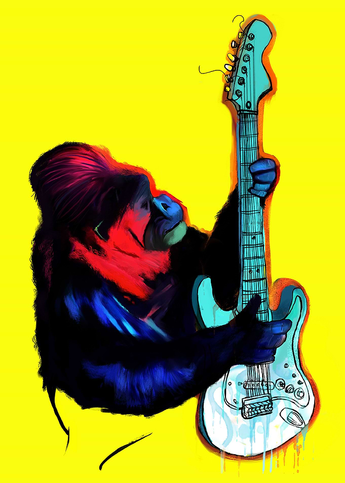 Koko Plays Guitar