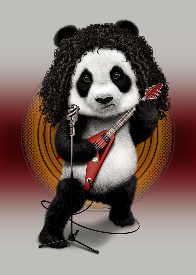 HEAVY METAL PANDA