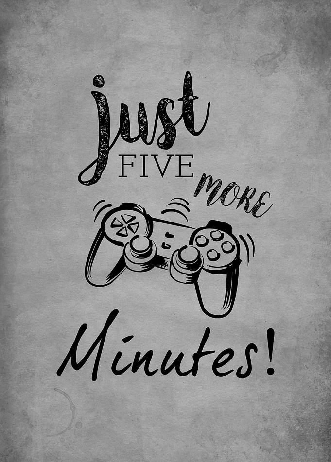 Just five more minutes!