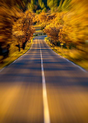 Driving in Provence