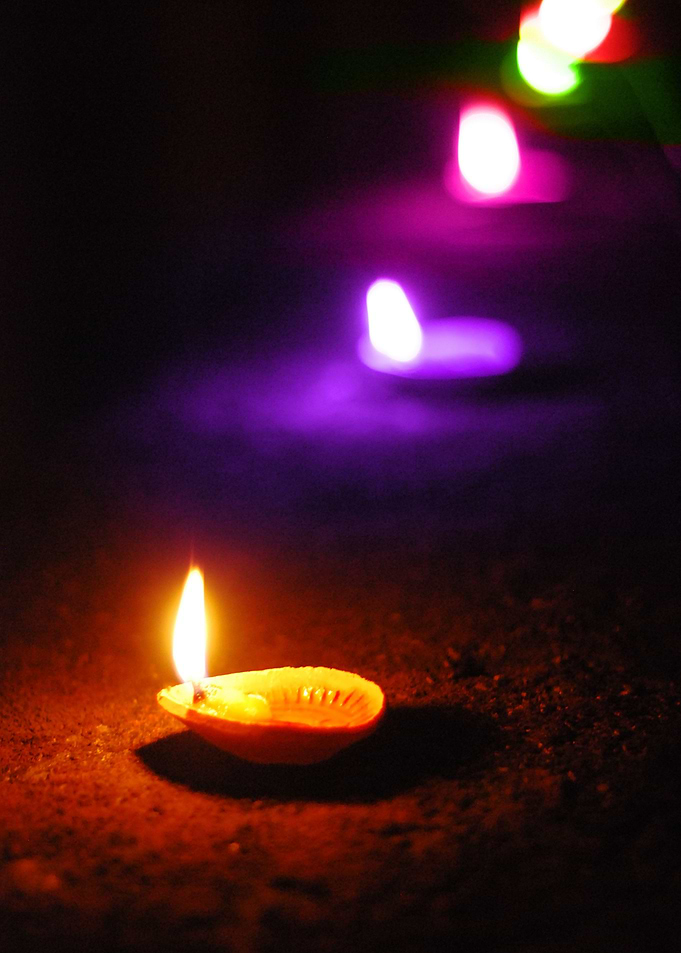 Diwali diyas