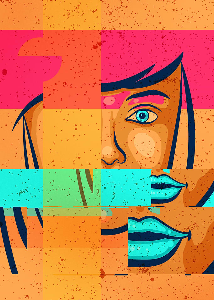GlitchFaced #3