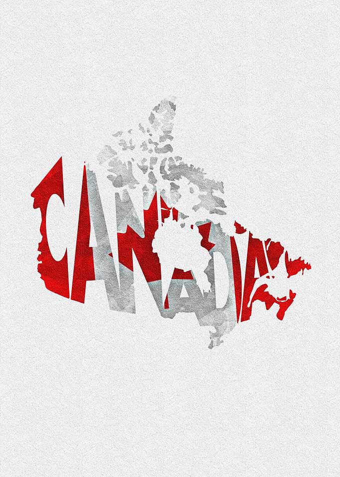Canada Map Flag