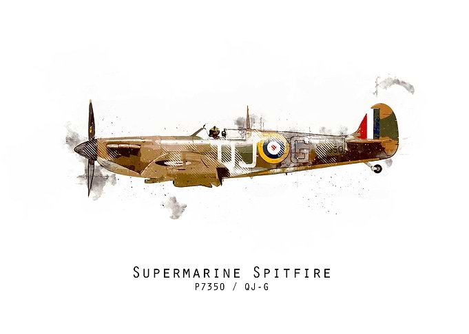 Supermarine Spitfire P7350