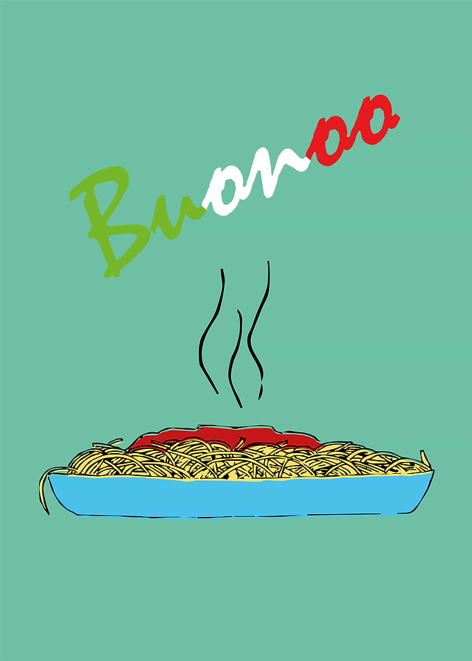 Italians Nr. 1 food. Spaghetti Bolognese