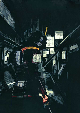 Night Samurai by J.P. Voodoo