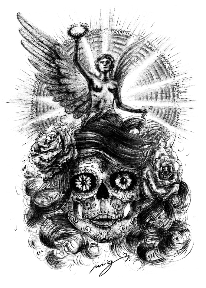 Angel de los muertos
