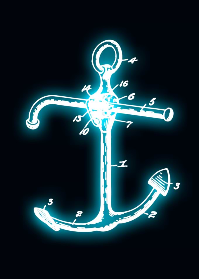 005 - 1902 Ship's anchor