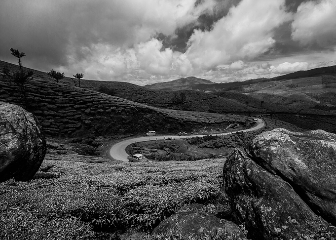 a winding road