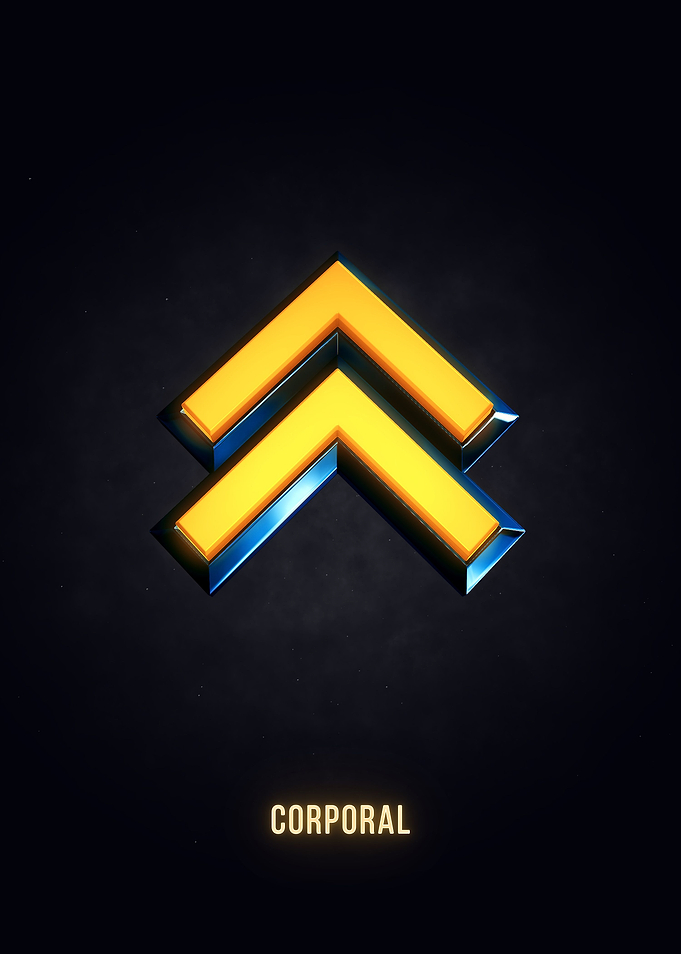 Corporal - Military Insign