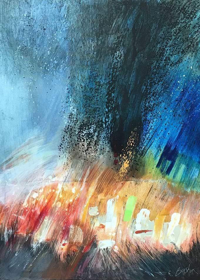 Rainy West Side Drive