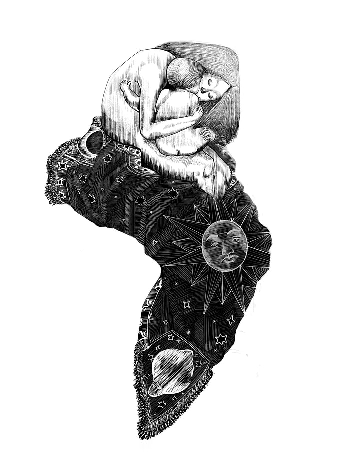 the mother