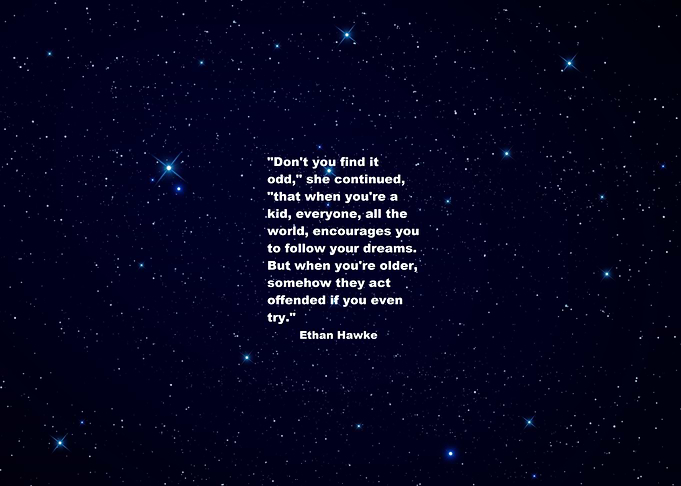Dare to be the person who you used to be